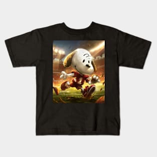 Snoopy Vs Arizona Diamondbacks Bark Base Kids T-Shirt